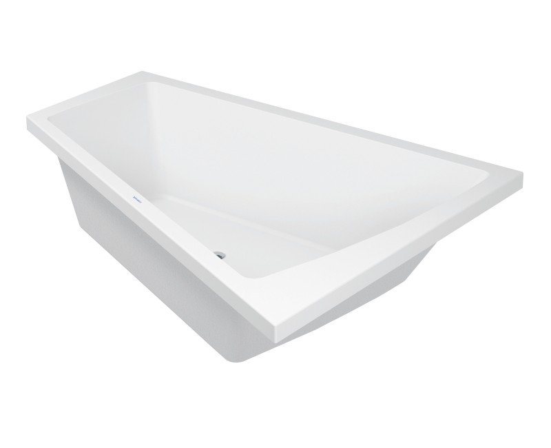 Ванна Duravit Paiova, 180x140см, акрил, правая, белая 700217000000000