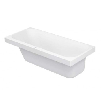 Vanna Duravit Happy D.2, 160x70cm, akrils, kreisā, balts 700308000000000