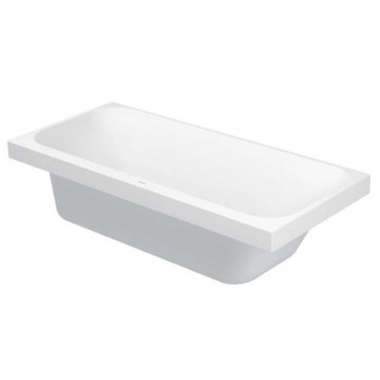 Vanna Duravit Happy D.2, 170x75cm, akrils, labā, balts 700313000000000