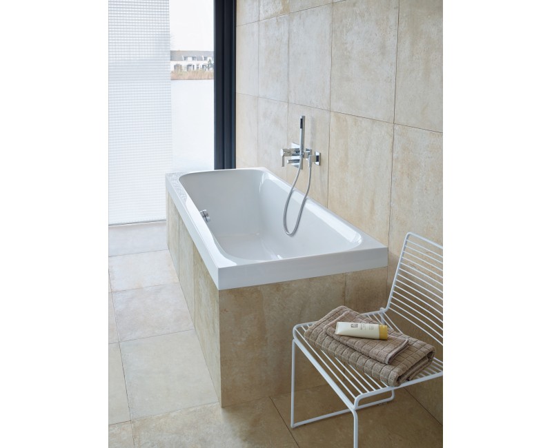 Vanna Duravit Happy D.2, 180x80cm, akrilas, balta 700314000000000