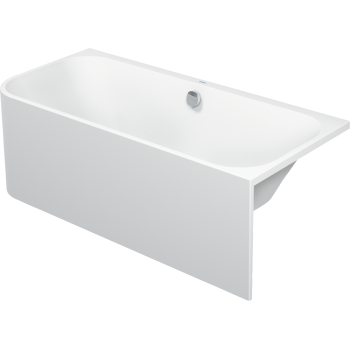 Vanna Duravit Happy D.2, 180x80cm, akrils, labā, balts 700317000000000