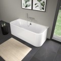 Vanna Duravit Happy D.2, 180x80cm, akrils, balts 700318000000000