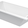 Vanna Duravit Starck, 180x80cm, akrils, balts 700338000000000