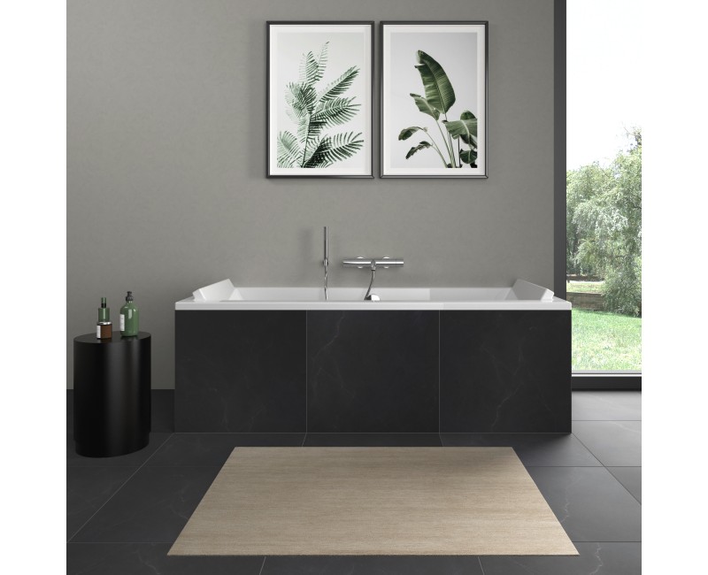 Vanna Duravit Starck, 180x80cm, akrils, balts 700338000000000