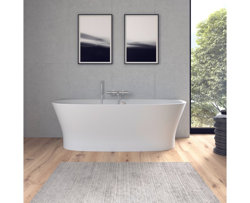 Vanna Duravit Cape Cod, 190x90cm, akrilas, matinė balta 700364000000000