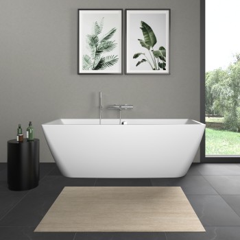 Vanna Duravit DuraSquare, 180x80cm, akrilas, balta 700429000000000