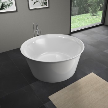 Vanna Duravit White Tulip, 140x140cm, akrils, balts 700470000000000