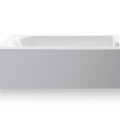 Vanna Duravit D-Neo, 160x70cm, akrils, balts 700472000000000