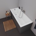 Taisnstūrio vonia Duravit Duravit No.1, 160x70cm, akrilas, balta 700488000000000