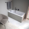 Vanna Duravit Qatego, 150x75cm, akrils, balts 700609000000000