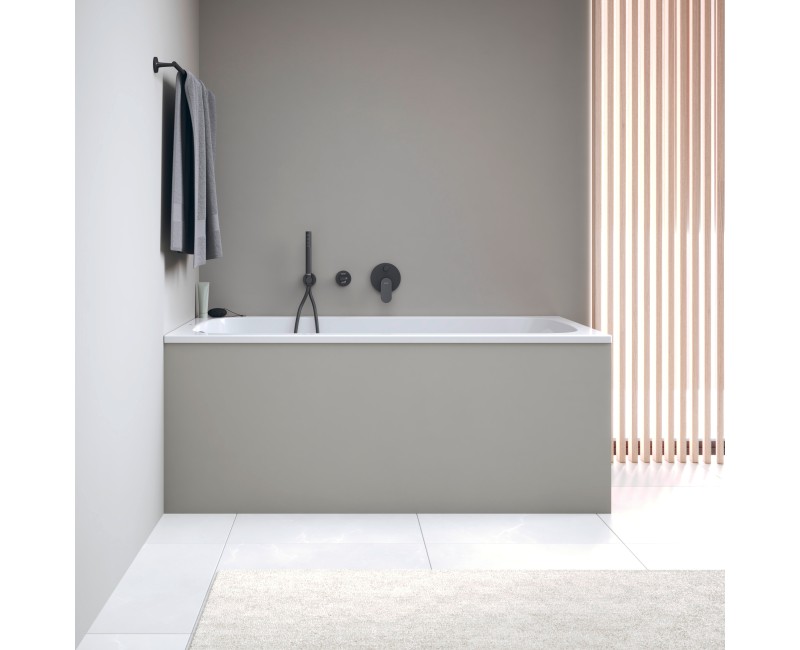 Vanna Duravit Qatego, 150x75cm, akrils, balts 700609000000000