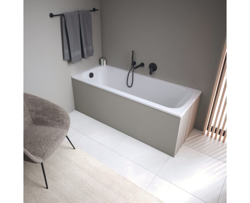 Vanna Duravit Qatego, 170x70cm, akrils, balts 700611000000000