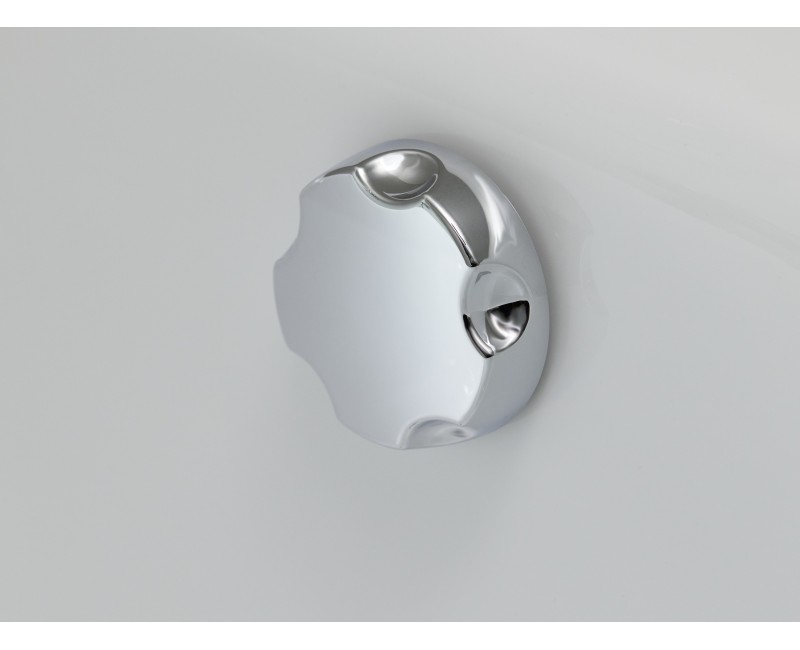 Duravit notekas un pārplūdes komplekts, 530mm, hroms 790225000001000