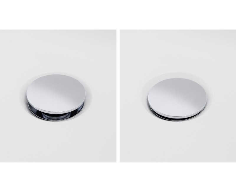 Vannas sifons Duravit, universāls, 52mm, hroms 792202000001000