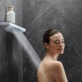 Dušas galva Hansgrohe Rainfinity 500 1jet, ar plauktu matēta balta