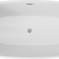 Отдельно стоящая ванна Deante Alpina Oval литой акрил 150x73см