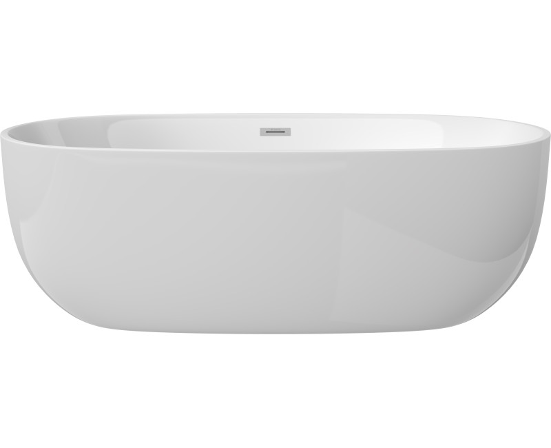 Отдельно стоящая ванна Deante Alpina Oval литой акрил 150x73см