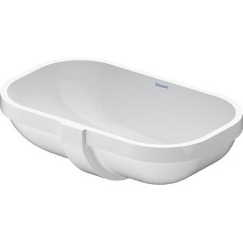 Раковина для ванной Duravit D-Code, 495x290 мм, под поверхность, белая