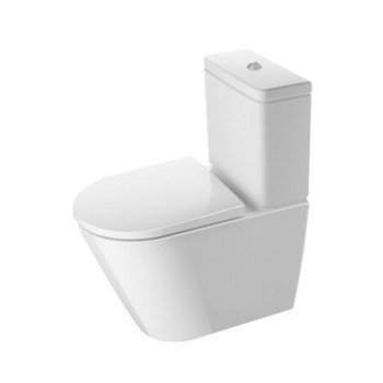 Skalojamā kaste podam Duravit D-Neo, pievads no apakšas kreisā pusē, 6/3 l, balta