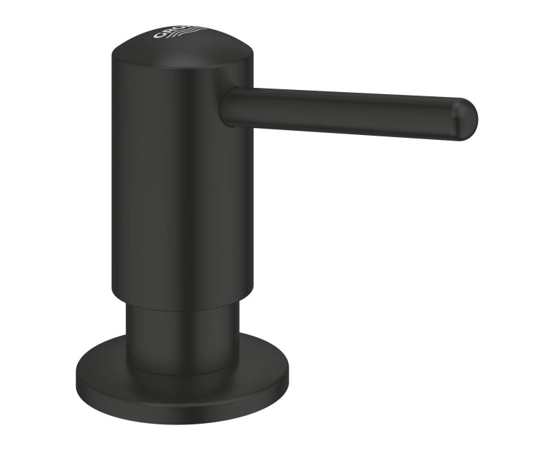 Ziepju dozators Grohe melns matēts
