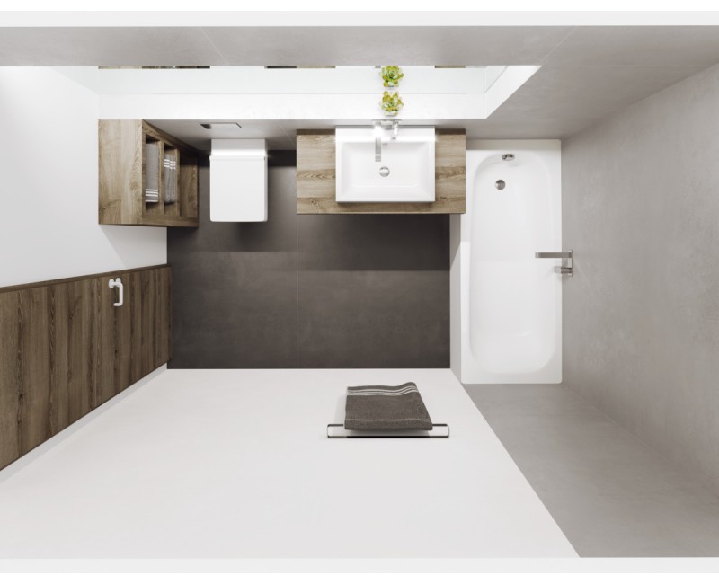 Vanna Kaldewei Saniform Plus, 1800x800 mm, balta tērauda