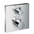 Dušas maisītājs Hansgrohe Ecostat Square Iebūvējams, ar 2 izejām, hroms