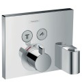 Dušas maisītājs Hansgrohe ShowerSelect virsapmetuma daļa, ar 2 izejām un Fixfit turētāju, hroms