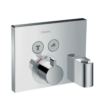 Dušas maisītājs Hansgrohe ShowerSelect Iebūvējams, ar 2 izejām un Fixfit turētāju, hroms