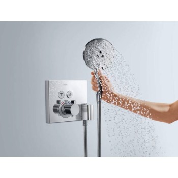 Dušas maisītājs Hansgrohe ShowerSelect Iebūvējams, ar 2 izejām un Fixfit turētāju, hroms