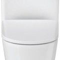 Дно унитаза Duravit D-Neo Rimless, 370х650 мм, без крышки, универсальный слив, белое