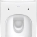 Дно унитаза Duravit D-Neo Rimless, 370х650 мм, без крышки, универсальный слив, белое