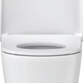 Tualetes pods Duravit D-Neo Rimless, ar vāku QR/SC, 370x580 mm, balts