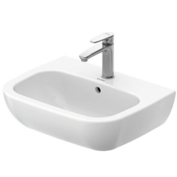 Vonios kambario praustuvas Duravit D-Code 55x43 cm, baltas