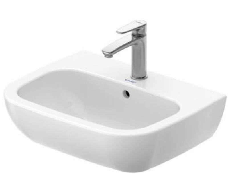Vonios kambario praustuvas Duravit D-Code 55x43 cm, baltas