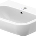 Vonios kambario praustuvas Duravit D-Code 55x43 cm, baltas