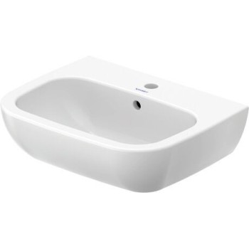 Vonios kambario praustuvas Duravit D-Code 55x43 cm, baltas