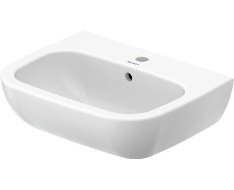 Vonios kambario praustuvas Duravit D-Code 55x43 cm, baltas
