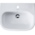 Vonios kambario praustuvas Duravit D-Code 55x43 cm, baltas