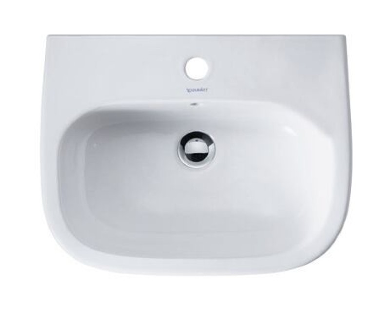 Vonios kambario praustuvas Duravit D-Code 55x43 cm, baltas