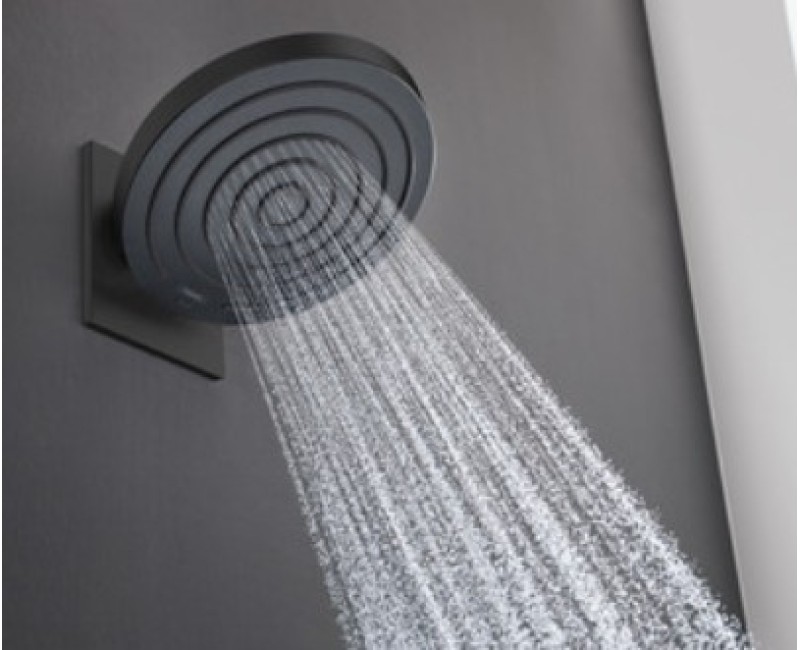 Dušo galva Hansgrohe Pulsify 260 2jet, su laikikliu matinė juoda