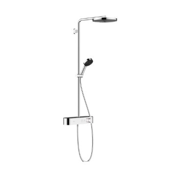 Dušas sistēma Hansgrohe Relaxation ar termostatu ShowerTablet Select 400, Hromēta