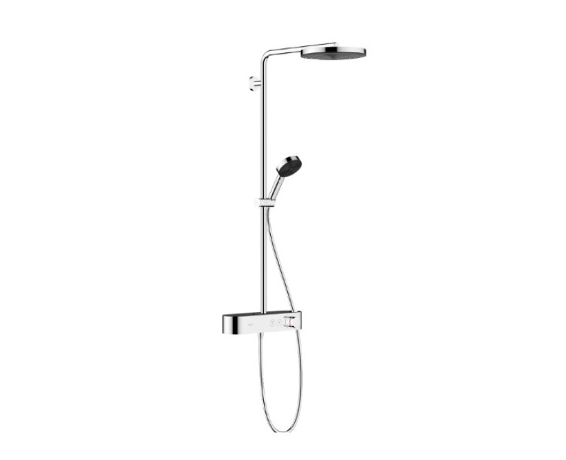 Dušo sistema Hansgrohe Relaxation su termostatu ShowerTablet Select 400, Chromuota