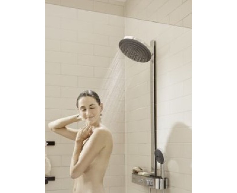 Dušo sistema Hansgrohe ShowerTablet Select 400, su termostatu, chromuota
