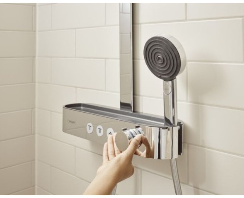 Dušo sistema Hansgrohe ShowerTablet Select 400, su termostatu, chromuota
