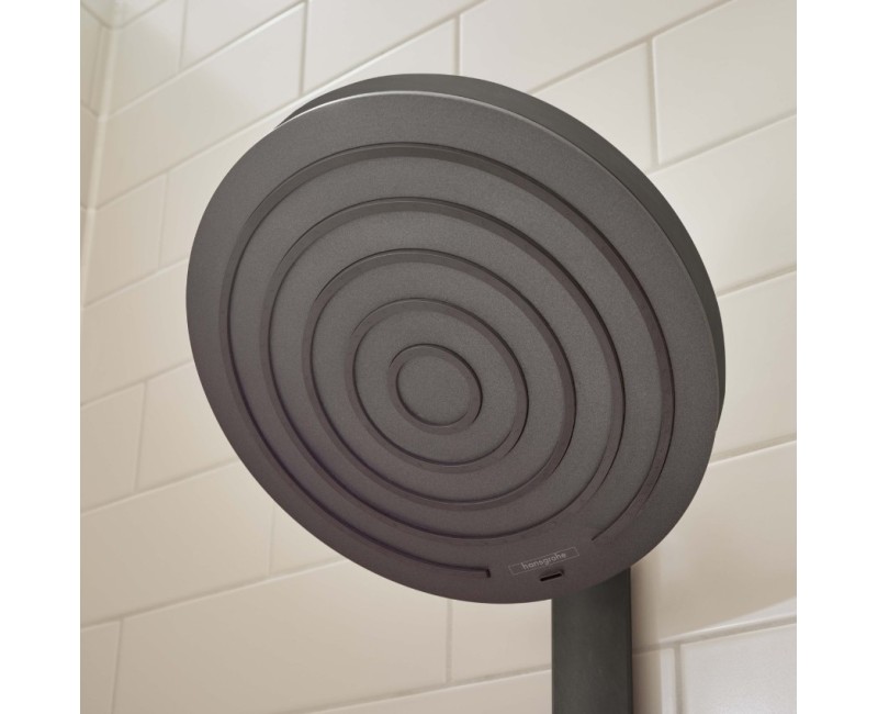 Dušas sistēma Hansgrohe Pulsify 260 2 jet ar termostatu ShowerTablet Select 400, matēta melna