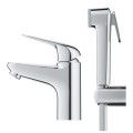 Izlietnes maisītājs Grohe Euroeco S, ar bidettu, hroms