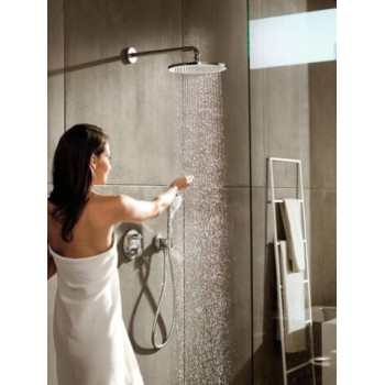Душевая головка Hansgrohe Crometta E 240 1jet, 240x240 мм, хром