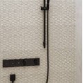 Dušo išleidimas Hansgrohe Fixfit Square, matinė juoda