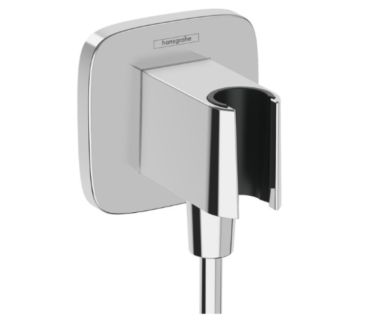 Dušo išvada Hansgrohe Fixfit Q su dušo galvutės laikikliu, chromas