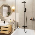 Dušas sistēma Hansgrohe Vernis Blend 240 1jet, matēts melns